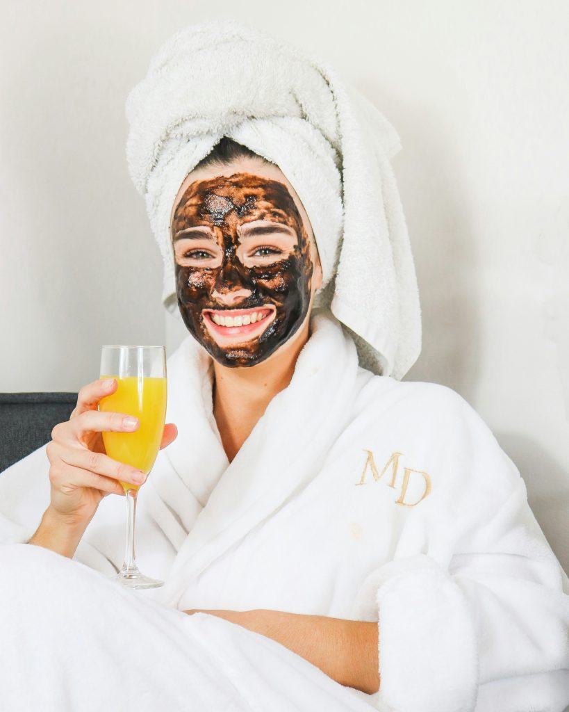Woman in spa